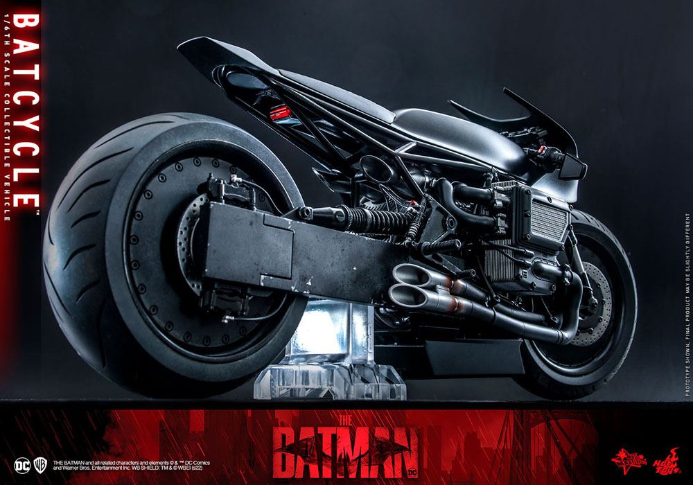 Batcycle 42 cm 1/6 The Batman Vehículo Movie Masterpiece