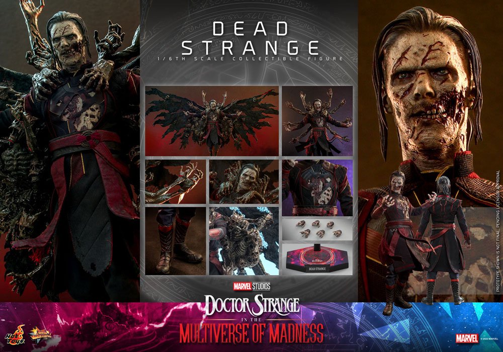 Dead Strange 1/6 Doctor Strange en el Multiverso de la Locura Figura Movie Masterpiece