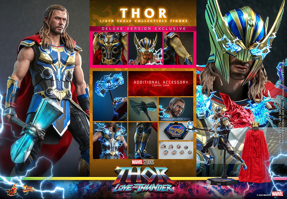 Thor (Deluxe Version) 1/6 Thor: Love and Thunder Masterpiece Figura