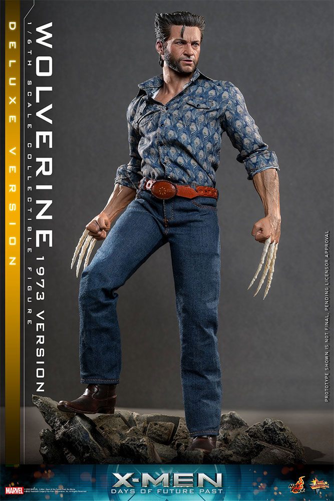 Wolverine (1973 Version) Deluxe Version 1/6 X-Men Días del futuro pasado Figura Movie Masterpiece