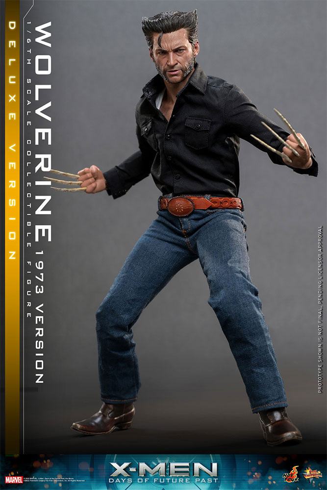 Wolverine (1973 Version) Deluxe Version 1/6 X-Men Días del futuro pasado Figura Movie Masterpiece