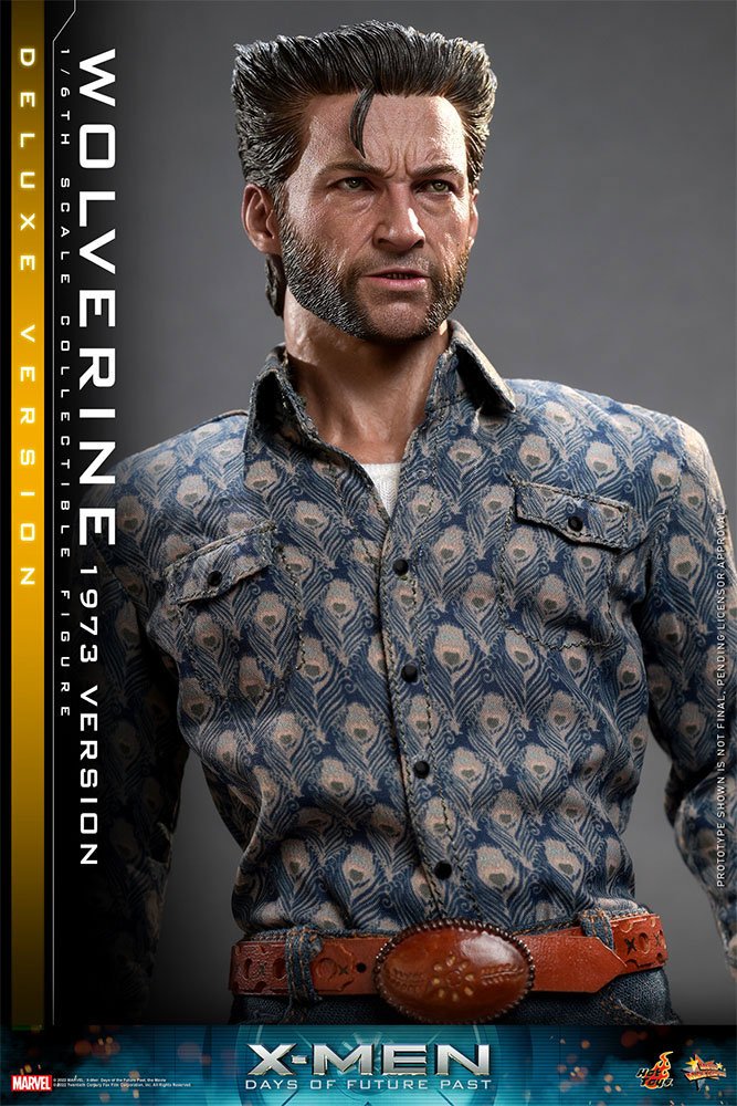 Wolverine (1973 Version) Deluxe Version 1/6 X-Men Días del futuro pasado Figura Movie Masterpiece