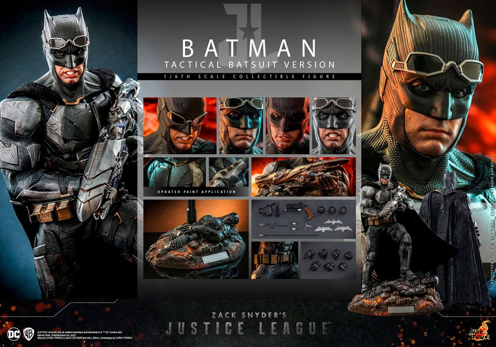Batman (Tactical Batsuit Version) 1/6 Zack Snyder`s Justice League Figura