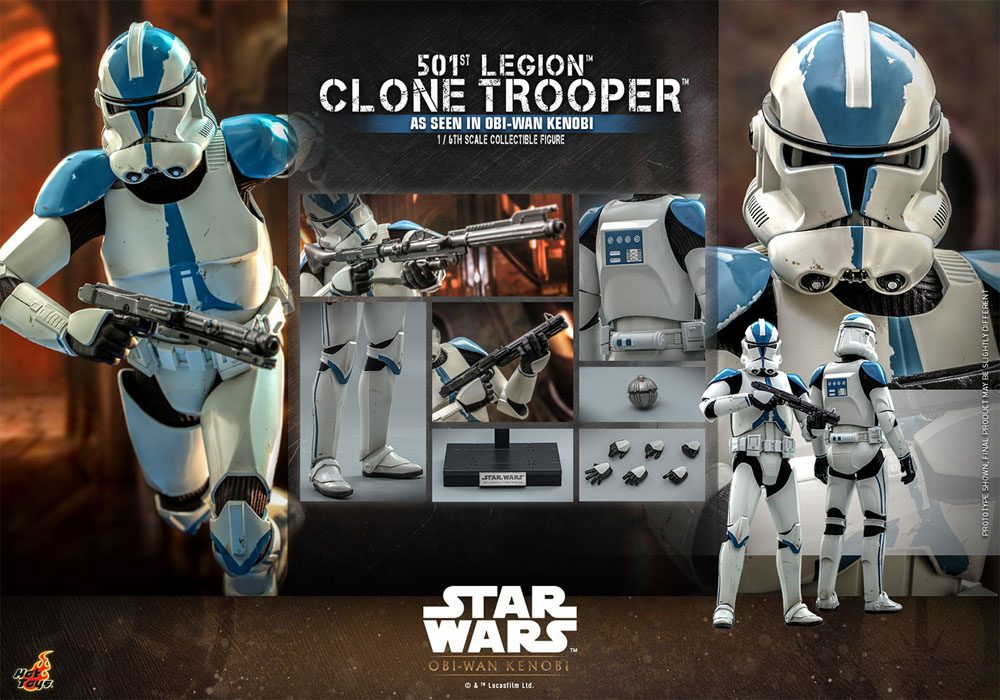 501st Legion Clone Trooper 1/6 Star Wars: Obi-Wan Kenobi Figura