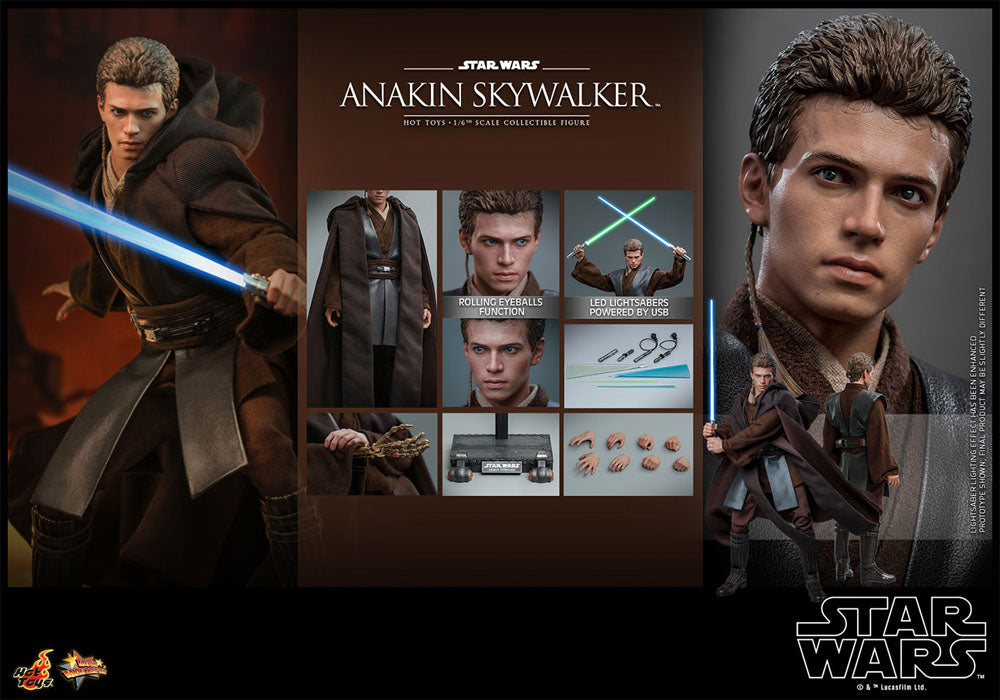 Anakin Skywalker 1/6 Star Wars: Episode II Figura