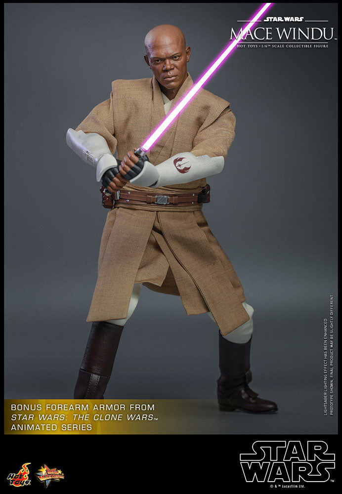 Mace Windu 1/6 Star Wars: Episode II Figura
