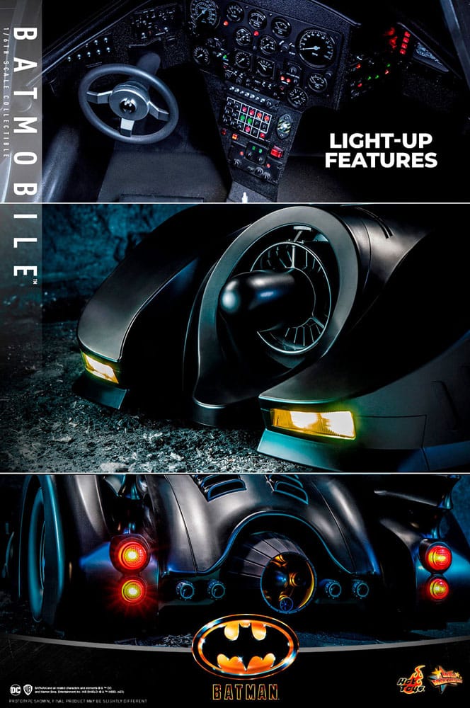 🔴PRE-ORDER Batmóvil 100 cm 1/6 Batman (1989) Vehículo Movie Masterpiece