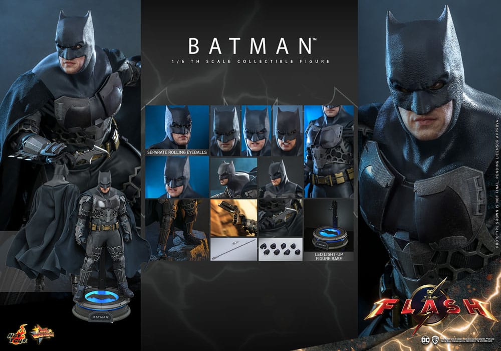 Batman 1/6 The Flash Figura Movie Masterpiece