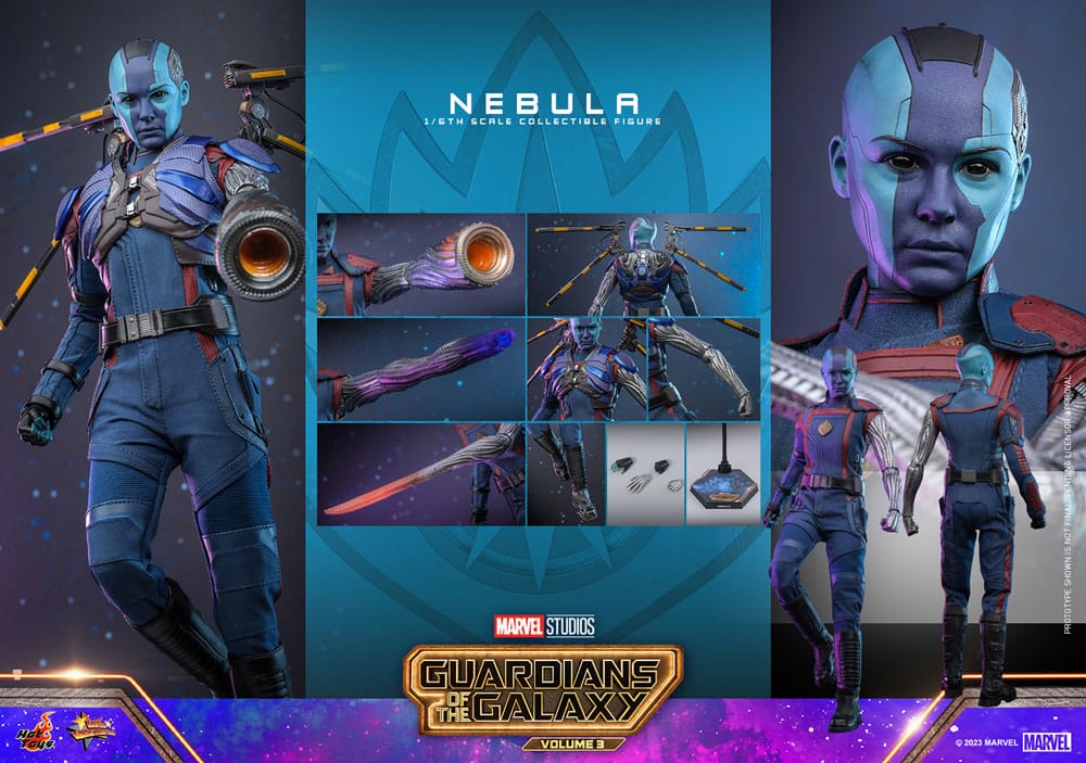 Nebula 1/6 Guardianes de la Galaxia vol. 3 Figura Movie Masterpiece