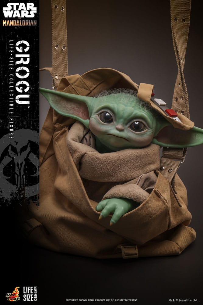 🔴PRE-ORDER Grogu 1/1 Star Wars: The Mandalorian Figura tamaño real Life-Size Masterpiece