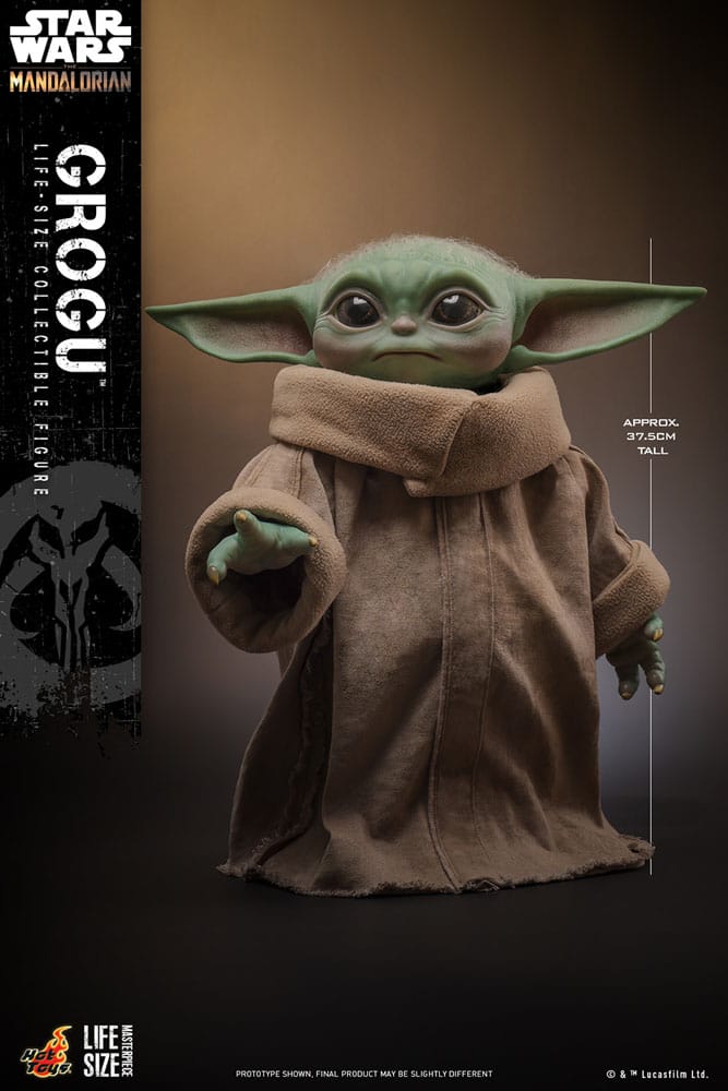 🔴PRE-ORDER Grogu 1/1 Star Wars: The Mandalorian Figura tamaño real Life-Size Masterpiece