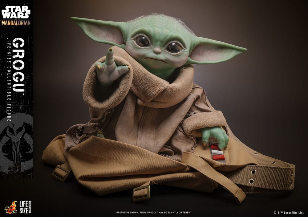 🔴PRE-ORDER Grogu 1/1 Star Wars: The Mandalorian Figura tamaño real Life-Size Masterpiece