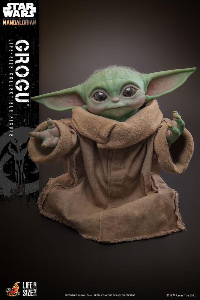 🔴PRE-ORDER Grogu 1/1 Star Wars: The Mandalorian Figura tamaño real Life-Size Masterpiece