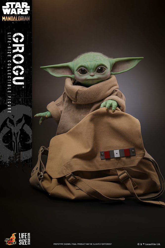 🔴PRE-ORDER Grogu 1/1 Star Wars: The Mandalorian Figura tamaño real Life-Size Masterpiece