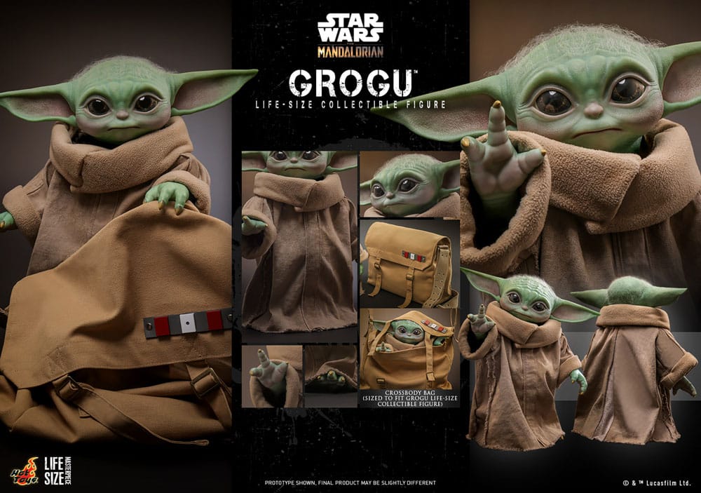 🔴PRE-ORDER Grogu 1/1 Star Wars: The Mandalorian Figura tamaño real Life-Size Masterpiece