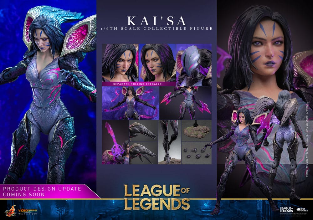 Kai'Sa 1/6 League of Legends Figura Video Game Masterpiece