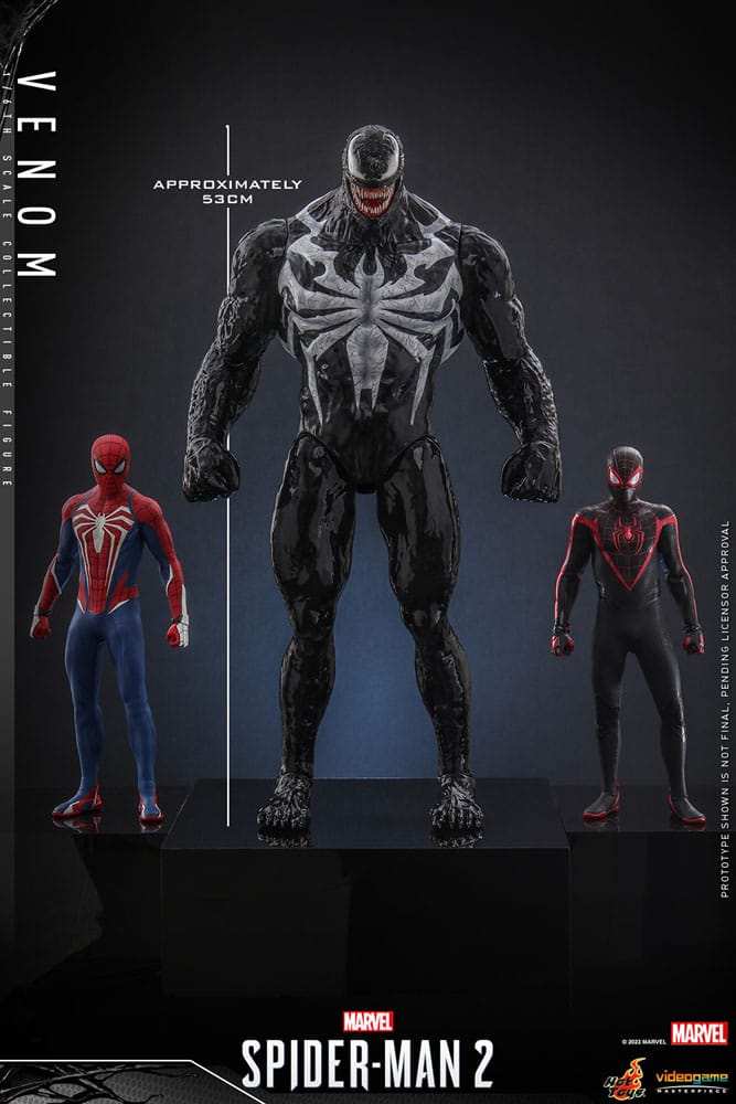 Venom 1/6 Spider-Man 2 Figura Videogame Masterpiece