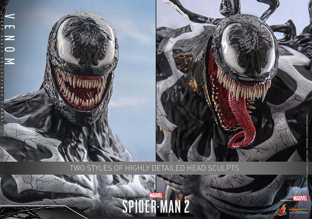 Venom 1/6 Spider-Man 2 Figura Videogame Masterpiece