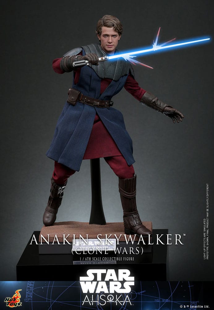 🔴PRE-ORDER Anakin Skywalker 1/6 Star Wars:: The Clone Wars Figura