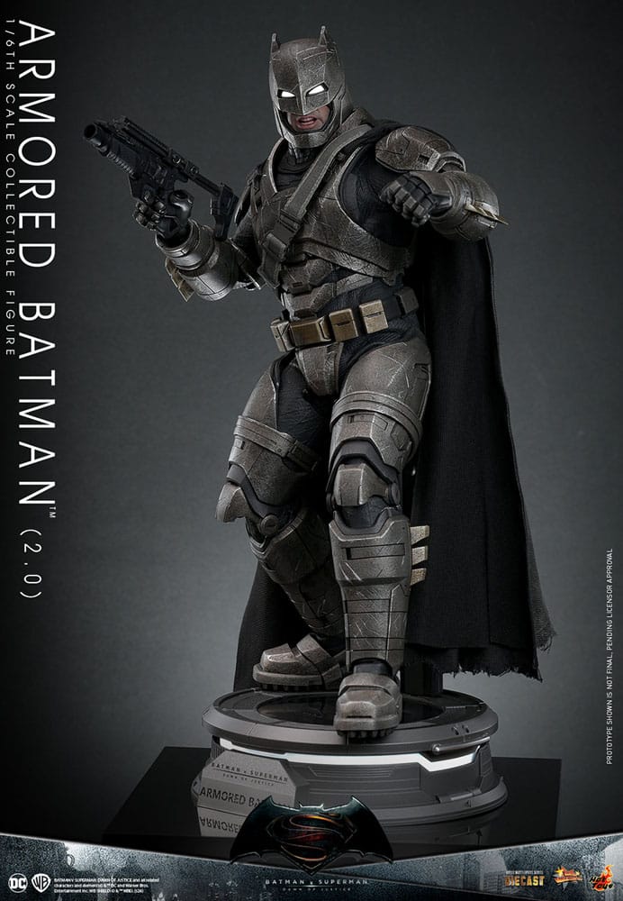 🔴PRE-ORDER Armored Batman 2.0 1/6 Batman v Superman: El amanecer de la justicia Figura Movie Masterpiece