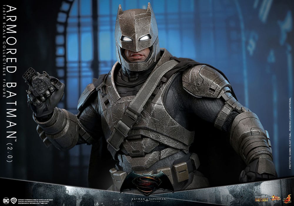 🔴PRE-ORDER Armored Batman 2.0 1/6 Batman v Superman: El amanecer de la justicia Figura Movie Masterpiece