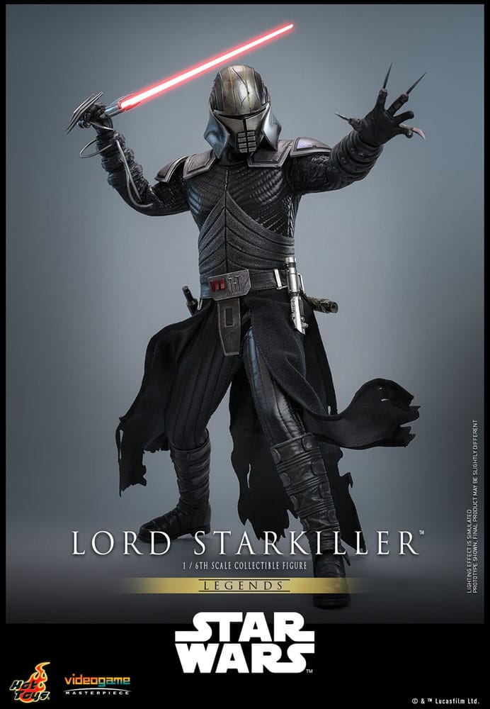Lord Starkiller 1/6 Star Wars Legends Figura Videogame Masterpiece