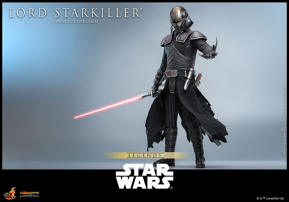 Lord Starkiller 1/6 Star Wars Legends Figura Videogame Masterpiece