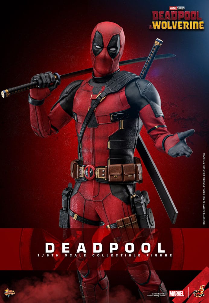 🔴PRE-ORDER Deadpool 1/6 Deadpool & Wolverine Movie Masterpiece Figura
