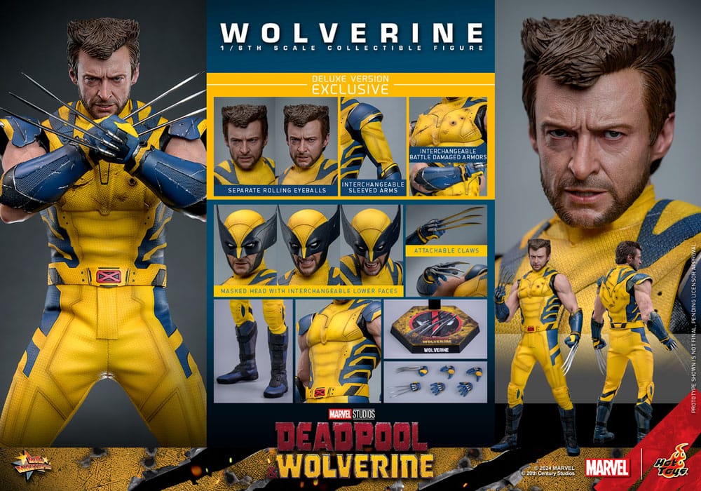 🔴PRE-ORDER Wolverine (Deluxe Version) 1/6 Deadpool & Wolverine Movie Masterpiece Figura