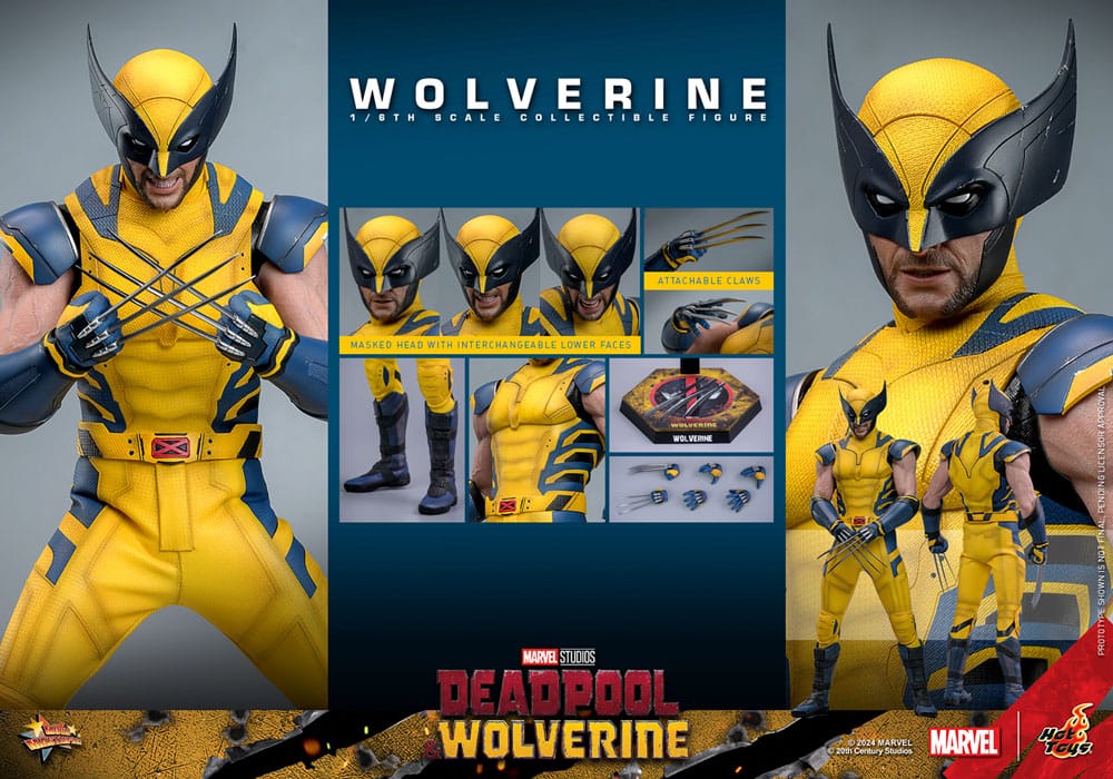 🔴PRE-ORDER Wolverine 1/6 Deadpool & Wolverine Movie Masterpiece Figura