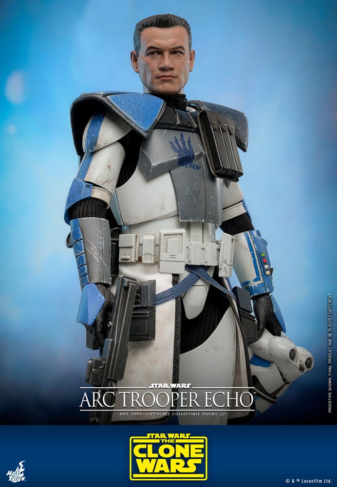 🔴PRE-ORDER Arc Trooper Echo 1/6 Star Wars:: The Clone Wars Figura