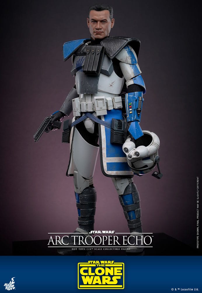 🔴PRE-ORDER Arc Trooper Echo 1/6 Star Wars:: The Clone Wars Figura