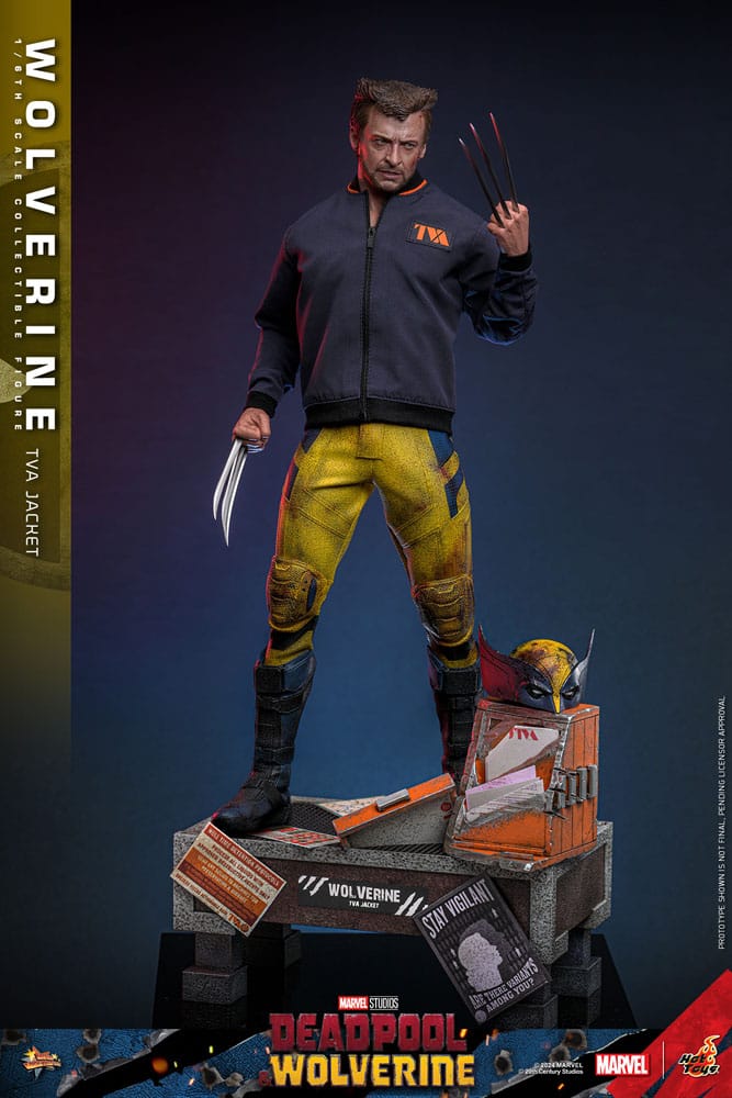 🔴PRE-ORDER Wolverine (TVA Jacket Version) 1/6 Deadpool & Wolverine Movie Masterpiece Figura