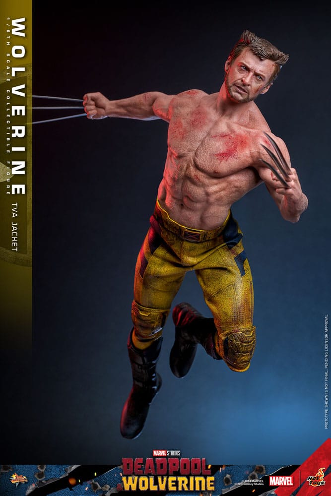 🔴PRE-ORDER Wolverine (TVA Jacket Version) 1/6 Deadpool & Wolverine Movie Masterpiece Figura