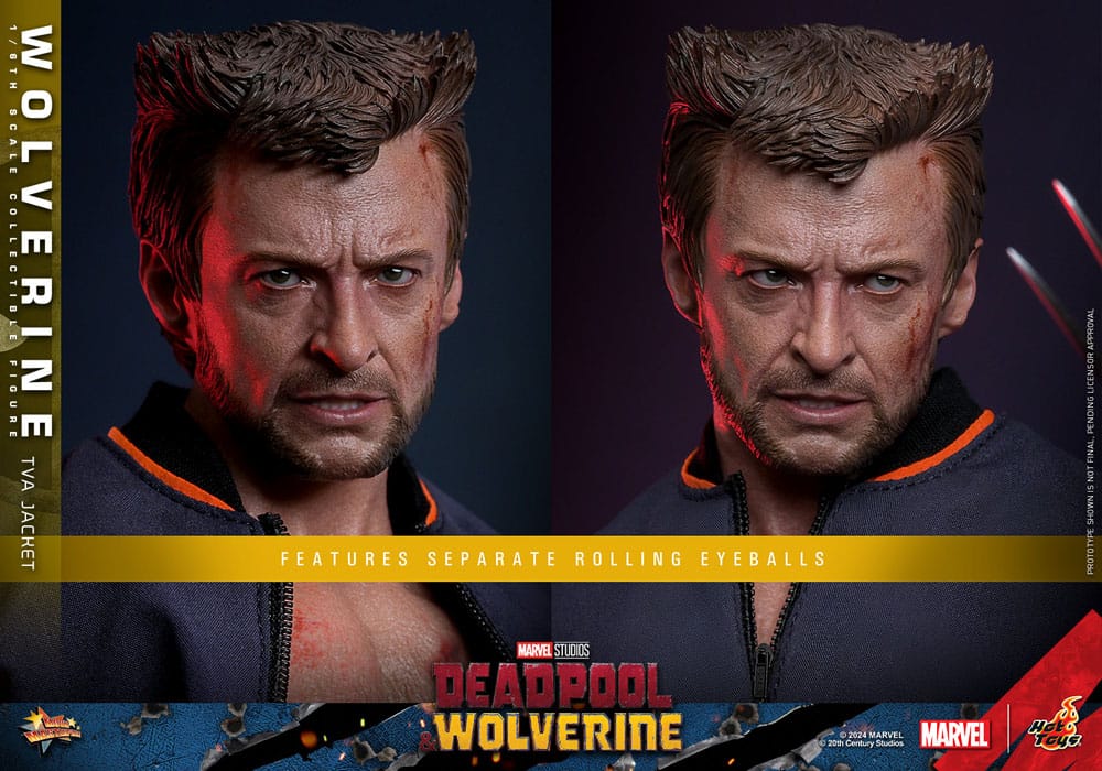 🔴PRE-ORDER Wolverine (TVA Jacket Version) 1/6 Deadpool & Wolverine Movie Masterpiece Figura