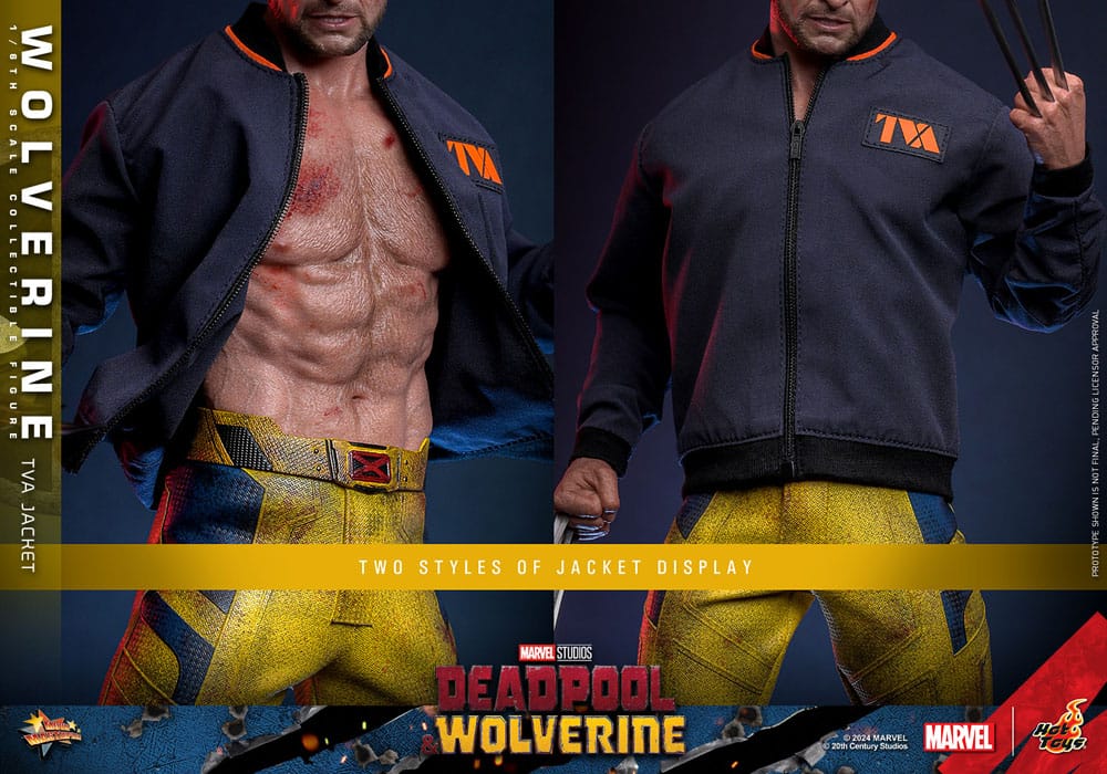 🔴PRE-ORDER Wolverine (TVA Jacket Version) 1/6 Deadpool & Wolverine Movie Masterpiece Figura