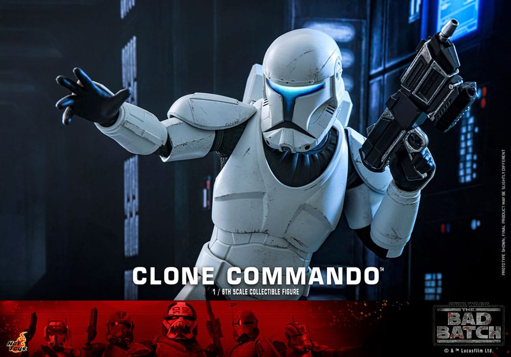 🔴PRE-ORDER Clone Commando 1/6 Star Wars: The Bad Batch Figura