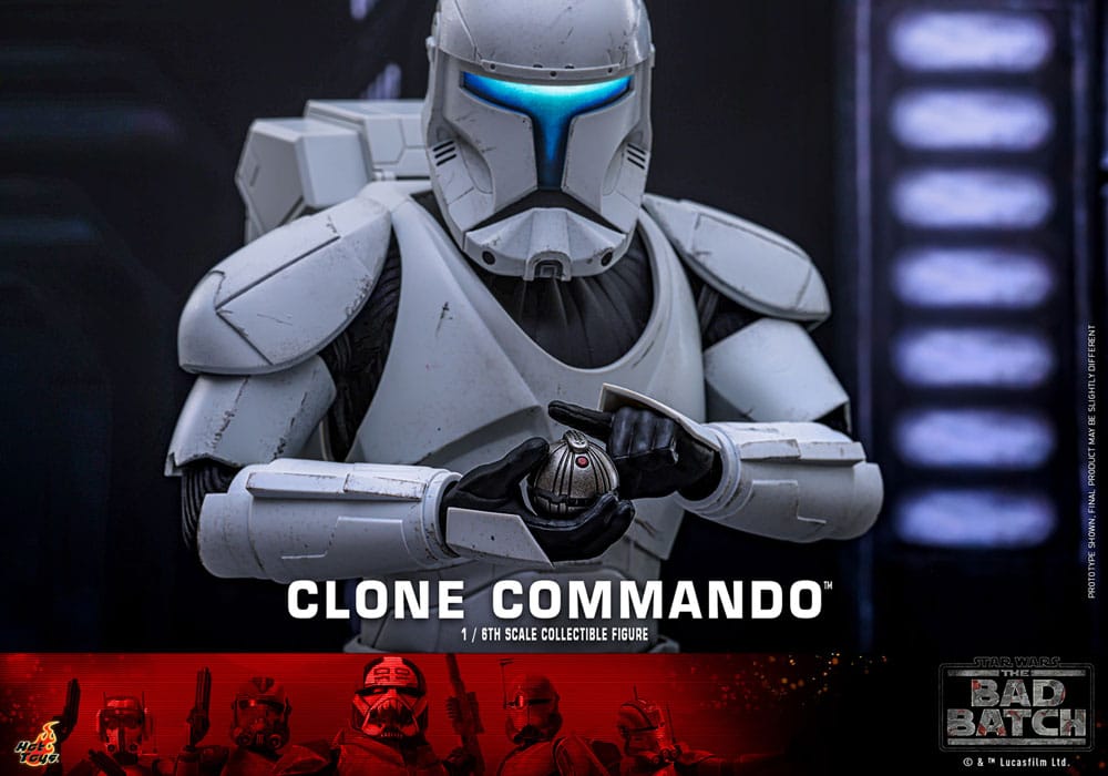 🔴PRE-ORDER Clone Commando 1/6 Star Wars: The Bad Batch Figura