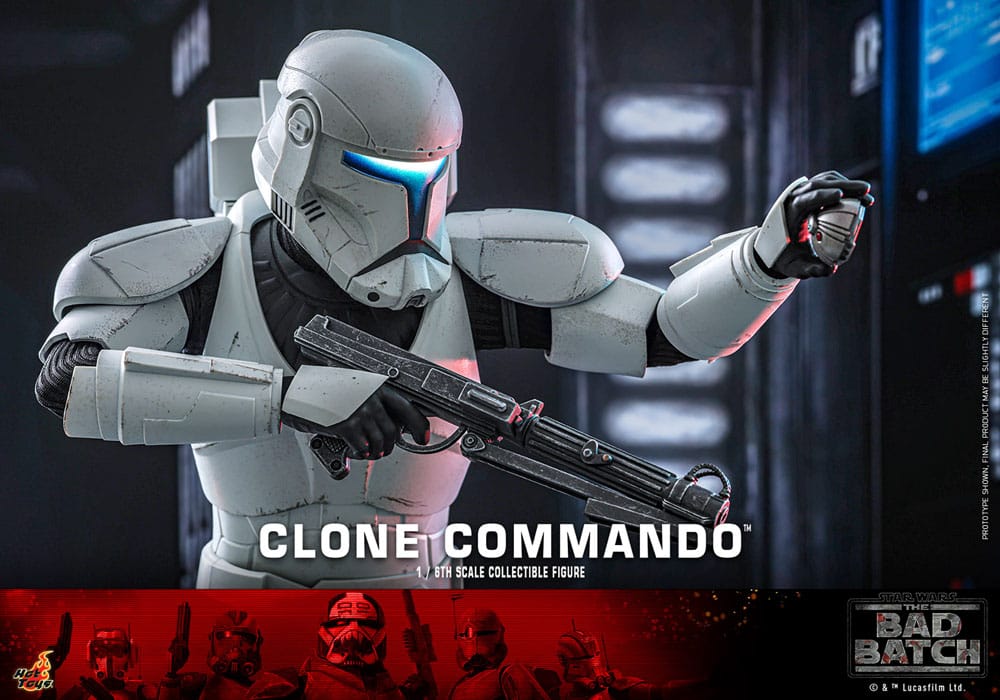 🔴PRE-ORDER Clone Commando 1/6 Star Wars: The Bad Batch Figura