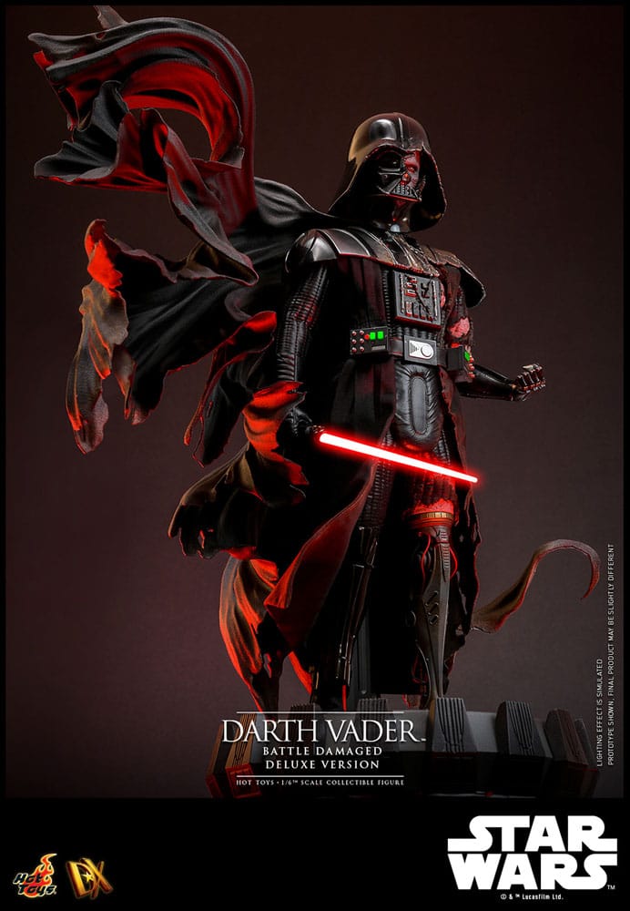 🔴PRE-ORDER Darth Vader (Battle Damaged) Deluxe Version 1/6 Star Wars Figura