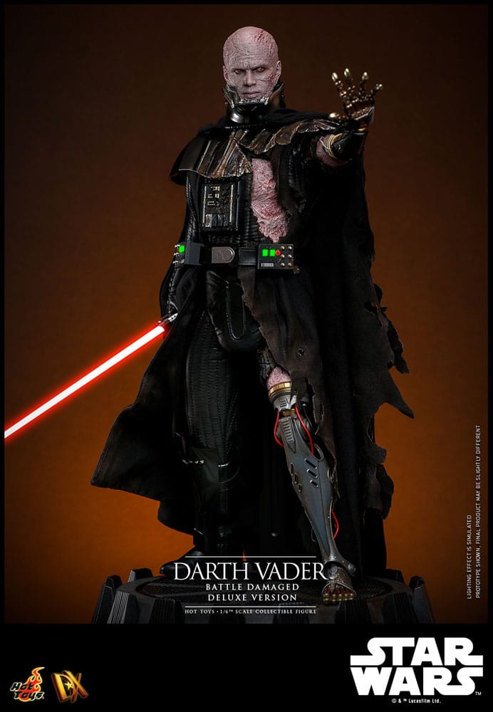 🔴PRE-ORDER Darth Vader (Battle Damaged) Deluxe Version 1/6 Star Wars Figura