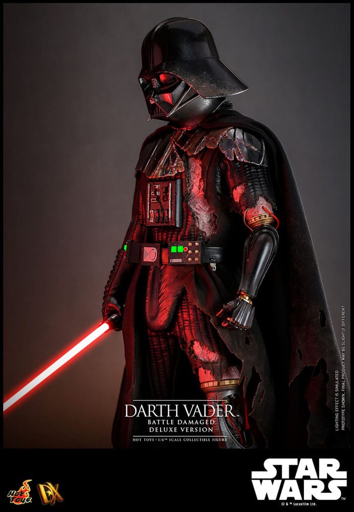 🔴PRE-ORDER Darth Vader (Battle Damaged) Deluxe Version 1/6 Star Wars Figura