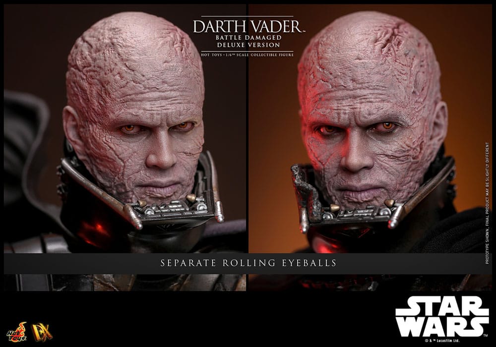 🔴PRE-ORDER Darth Vader (Battle Damaged) Deluxe Version 1/6 Star Wars Figura