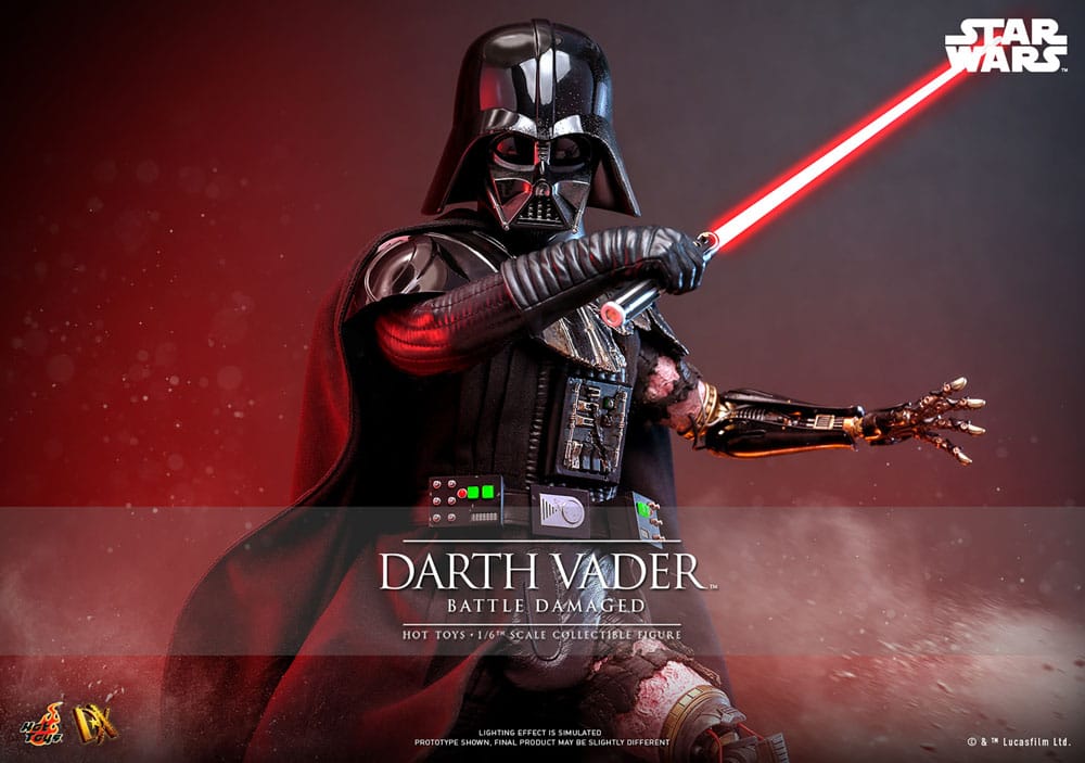 🔴PRE-ORDER Darth Vader (Battle Damaged) 1/6 Star Wars Figura