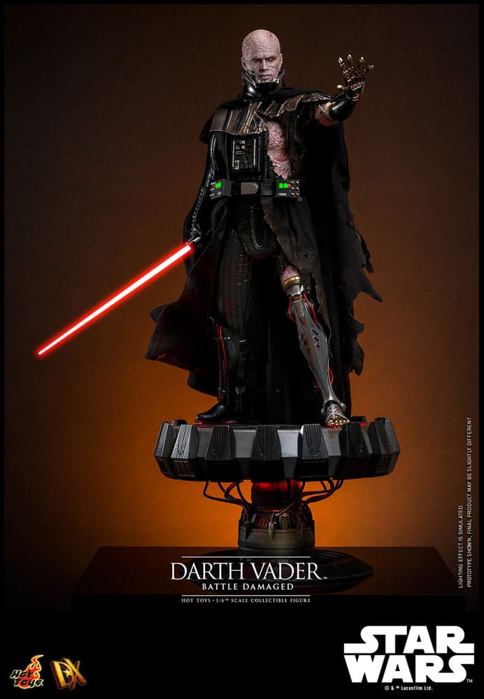 🔴PRE-ORDER Darth Vader (Battle Damaged) 1/6 Star Wars Figura