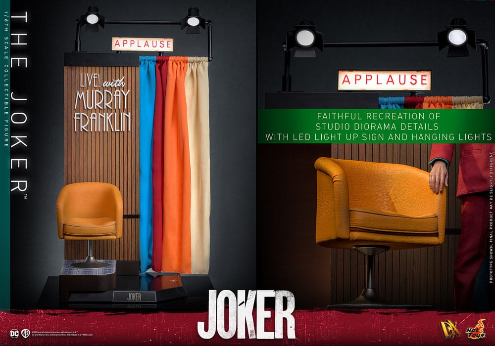 🔴PRE-ORDER The Joker 1/6 Joker Movie Masterpiece Figura