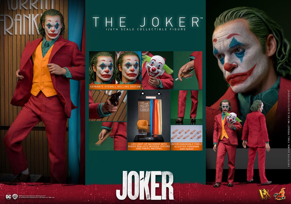 🔴PRE-ORDER The Joker 1/6 Joker Movie Masterpiece Figura