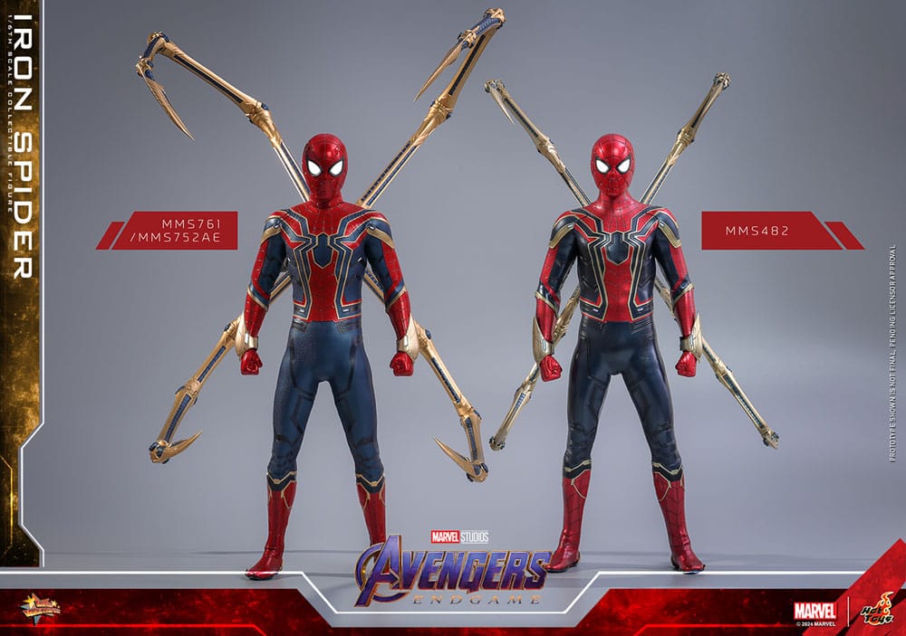 🔴PRE-ORDER Iron Spider 1/6 Vengadores: Endgame Movie Masterpiece Figura