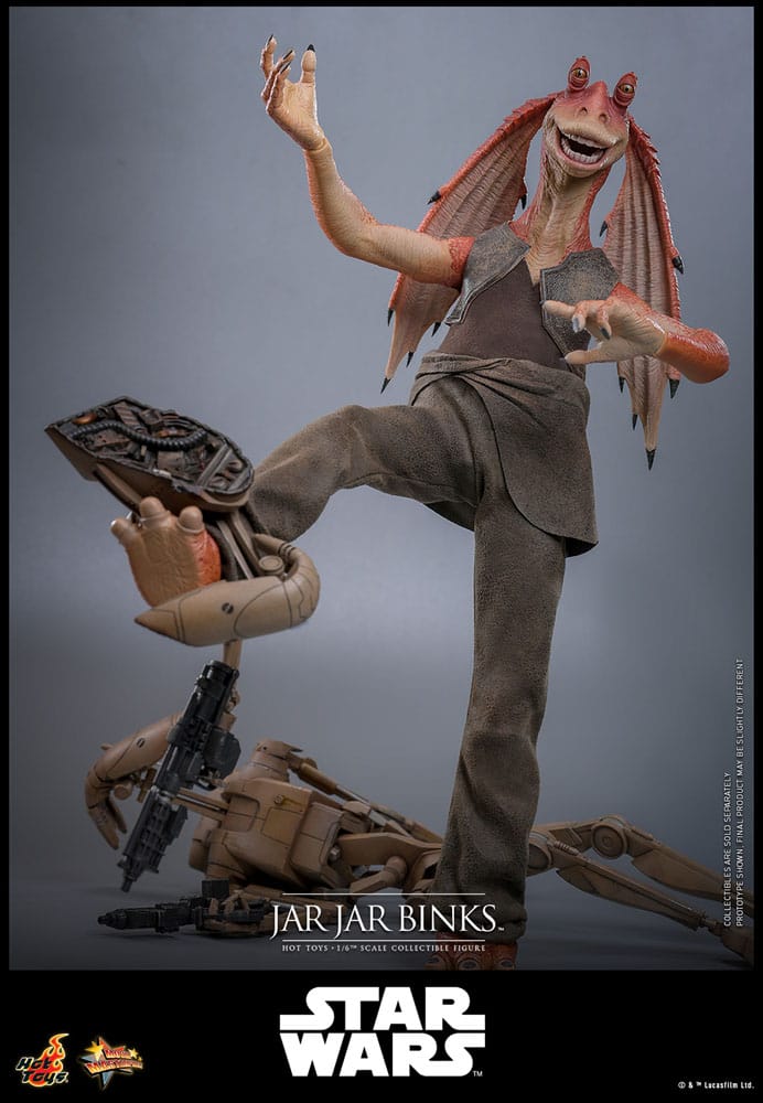 🔴PRE-ORDER Jar Jar Binks 1/6 Star Wars Figura