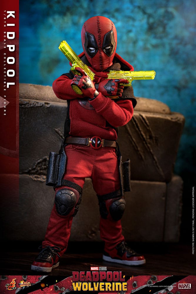 🔴PRE-ORDER Kidpool 1/6 Deadpool & Wolverine Movie Masterpiece Figura
